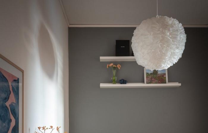 Eine kleine Designer-Zweizimmerwohnung von 38 m² in sanften Farben