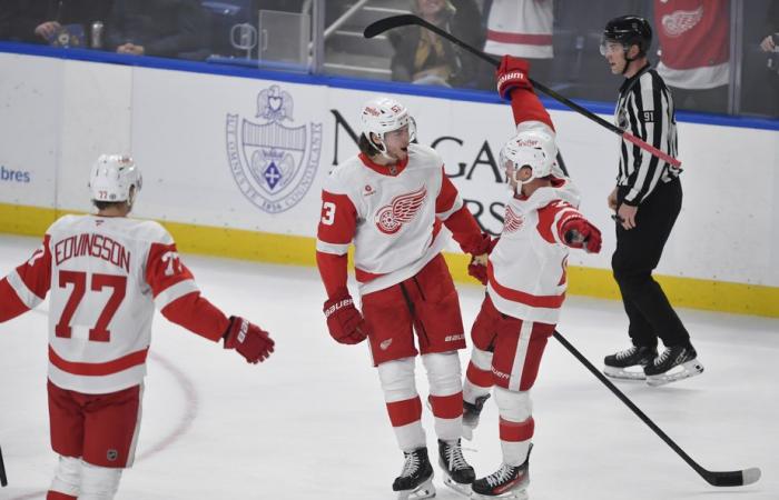 Montag in der NHL | Die Red Wings besiegten die Sabres im Shootout mit 6:5