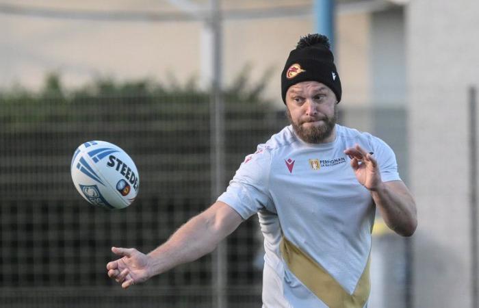 Rugby League: „Mein einziges Ziel war es immer, zurückzukommen und meine Karriere in Perpignan zu beenden“, vermutet Elliott Whitehead aus der zweiten Reihe