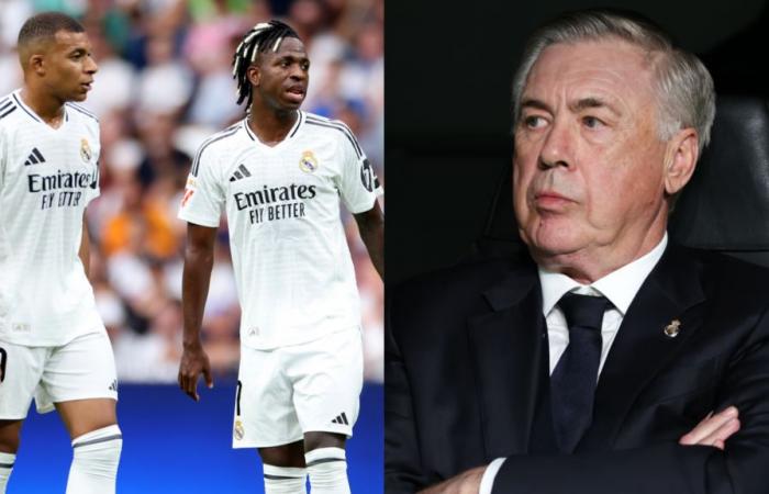 Real Madrid, Davide und Carlo Ancelotti haben Vinicius Junior vor Atalanta neu besetzt