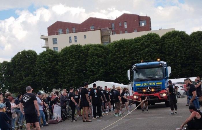 Lastwagen ziehen, Autos heben… In der Nähe von Rouen treffen sich 2025 die „starken Männer“!