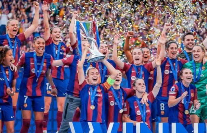 Barcelona Femení, das Leuchtturmteam der Welt 11 Frauen