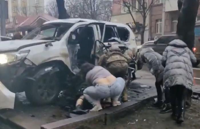 Krieg in der Ukraine: Er war der Direktor eines Gefängnisses, dem Folter und Zwangsarbeit vorgeworfen wurden. Wurde Serhii Jewsjukow bei einem Autobombenanschlag getötet?