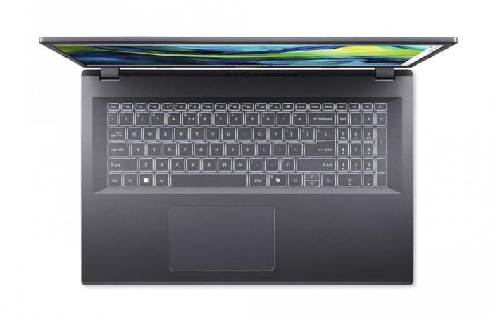 Aktion 939 € Acer Aspire 17 A17-51M-77FQ, vielseitiges Ultrabook 17″ dünn und leicht Silber unter Intel Core 7 150U mit schneller 1 TB SSD und Thunderbolt 4