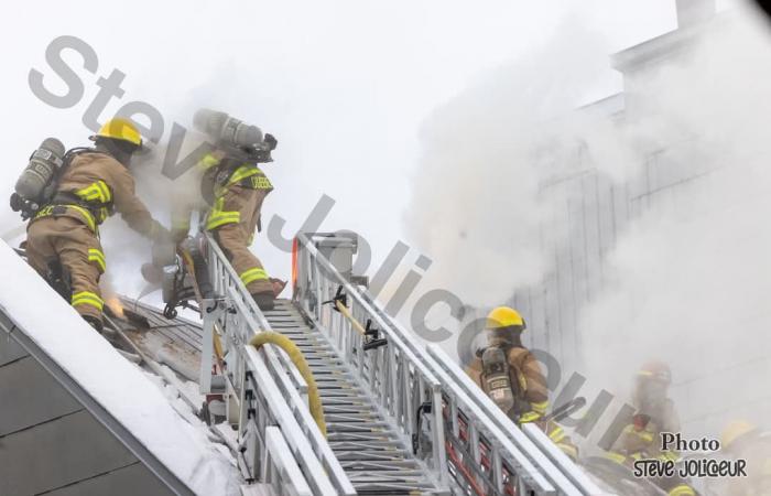 Großbrand in der Altstadt von Quebec