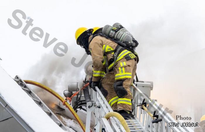 Großbrand in der Altstadt von Quebec