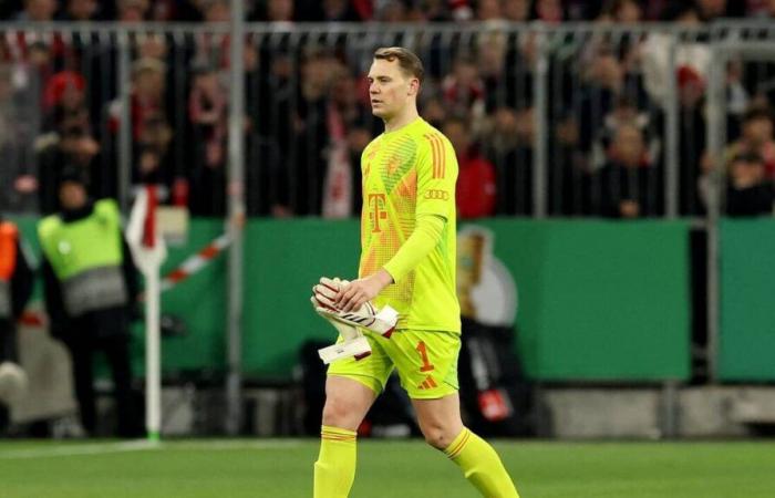 Bayern München. Der an einer Rippe verletzte Manuel Neuer wird 2024 nicht mehr spielen