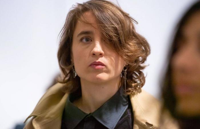 „Aber sei still“, ruft Schauspielerin Adèle Haenel dem Regisseur zu, bevor sie den Gerichtssaal verlässt