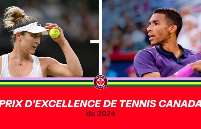 Gabriela Dabrowski und Félix Auger-Aliassime sind Tennis Canadas Spielerinnen des Jahres 2024