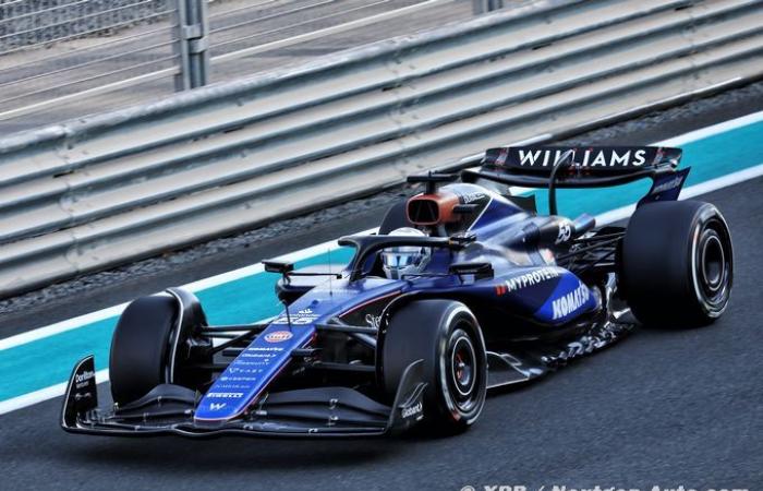 Formel 1 | F1-Test in Abu Dhabi: Sainz führt am Mittag mit seinem Williams