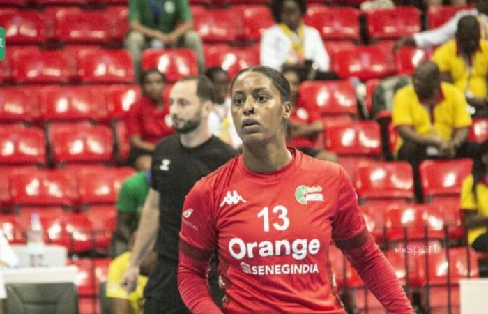 CAN-Handball 2024 (w): Soukeina Sagna, einzige Senegalese im Standardteam des Wettbewerbs