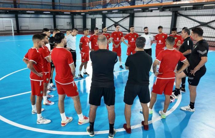 Futsal: Herr Hicham Dguig beruft 18 Spieler für die Spiele gegen Lettland an diesem Freitag und Sonntag. Die komplette Liste