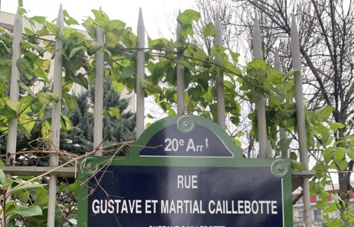 Eine Straße im 20. Arrondissement von Paris ist nach den Caillebotte-Brüdern Gustave und Martial benannt – Mon Petit 20e