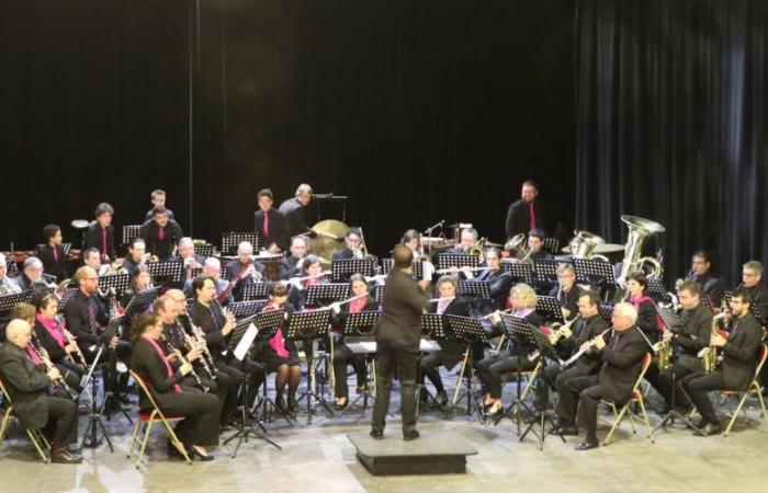 Saint-Loup-Cammas. L’Harmonie La Garonne auf Einladung des Gerbe d’Or