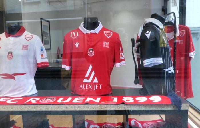 Der FC Rouen denkt groß und eröffnet einen Store für seine Fans