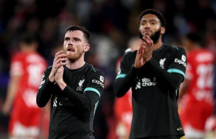 Andy Robertson: Es ist nicht unser bester Moment, aber es geht darum, Spiele zu gewinnen