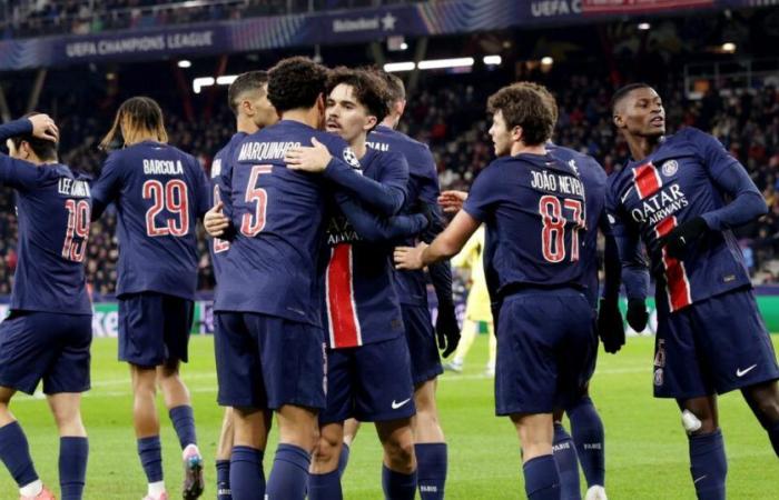 Leicht in Salzburg, PSG reduziert den Druck (etwas)