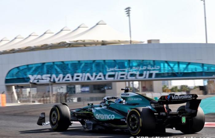 Formel 1 | Drugovich und Crawford gingen für Aston Martin F1 an den Start