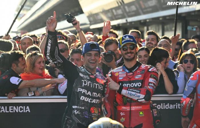 „Martín und Bagnaia haben den Unterschied gemacht; Jorge hat gewonnen, weil er schnell und konstant war und Pecco zu viele Fehler gemacht hat“ – Livio Suppo.