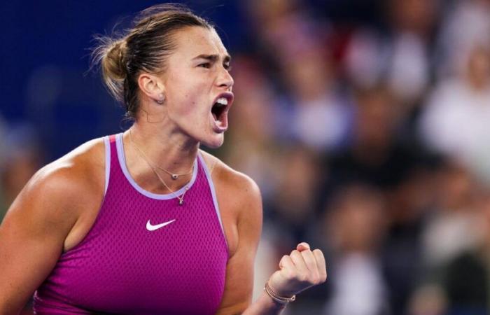 Aryna Sabalenka, gekrönte Spielerin des Jahres