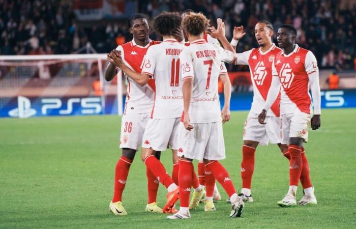 Die AS Monaco-Gruppe für das europäische Duell gegen Arsenal