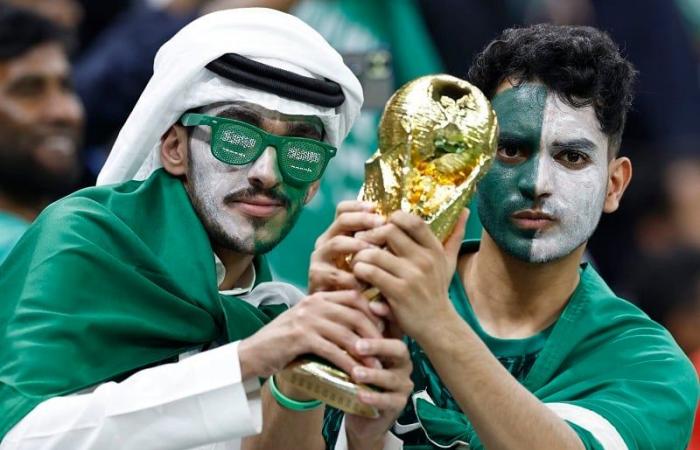 Ankündigung, dass Saudi-Arabien die Fußballweltmeisterschaft 2034 ausrichtet