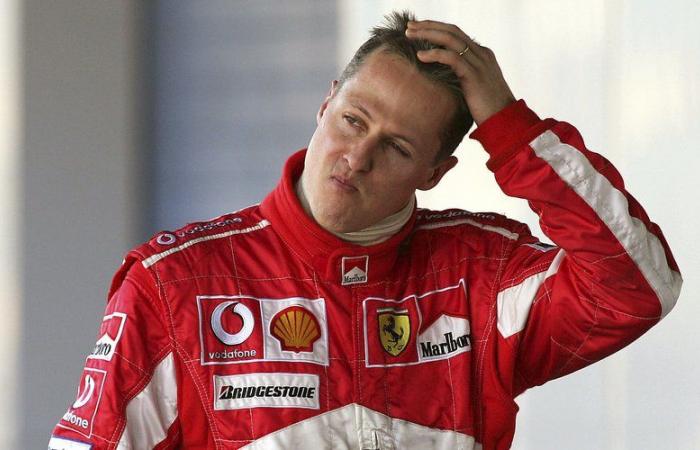 Bilder, die Michael Schumacher nach seinem Skiunfall zeigen: Ein Vater und sein Sohn geben zu, versucht zu haben, 15 Millionen Euro aus der Familie des Formel-1-Champions zu erpressen