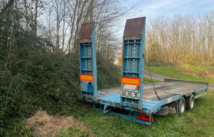 Ein Unternehmen aus der Dordogne findet nach einer Berufung gegen France Bleu Périgord seinen gestohlenen Anhänger