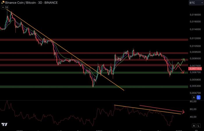 Letzte Korrektur vor der Explosion von Binance BNB und Token-Börsen? Kryptoanalyse