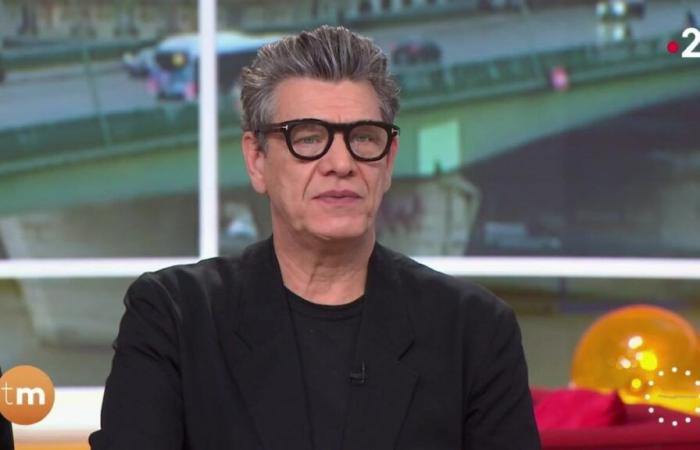 Marc Lavoine in Télém etwas spröde…