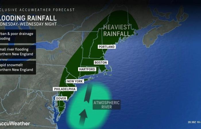 Atmospheric River to Blast US: Was wir wissen