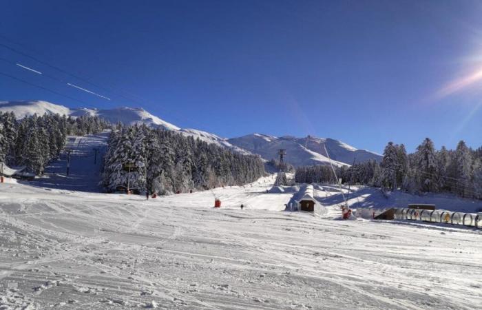 vorzeitige Eröffnung des Skigebiets Lioran