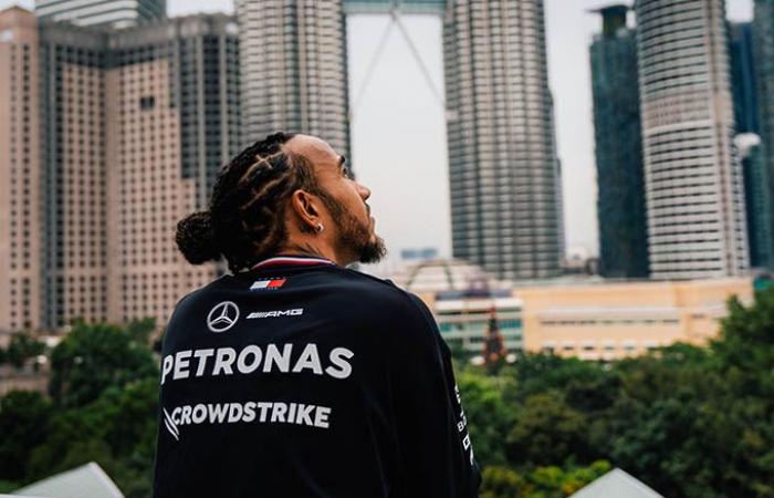 Formel 1 | Hamilton beginnt seine Mercedes-F1-Abschiedstour bei Petronas