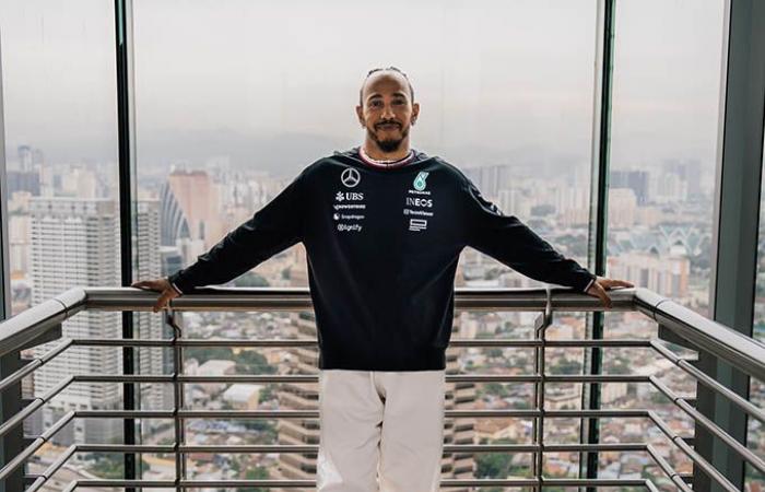 Formel 1 | Hamilton beginnt seine Mercedes-F1-Abschiedstour bei Petronas