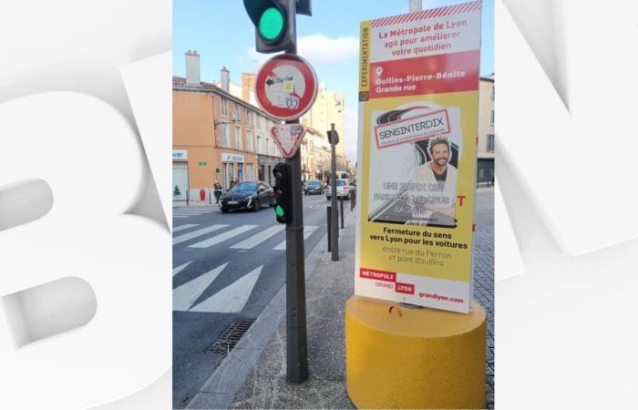 gegen die Entwicklung der Grande Rue, eine kollektive Karikatur der gewählten Umweltschützer der Metropole