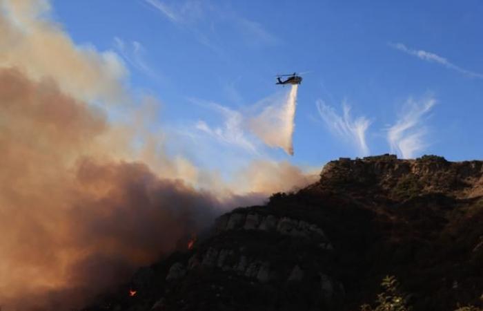 In Kalifornien wurden aufgrund eines Großbrandes Tausende Menschen aus Malibu evakuiert