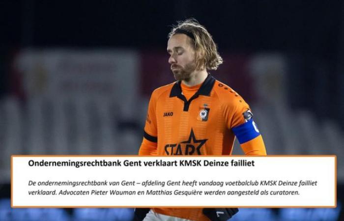 Ende der Soap: KMSK Deinze ist bankrott