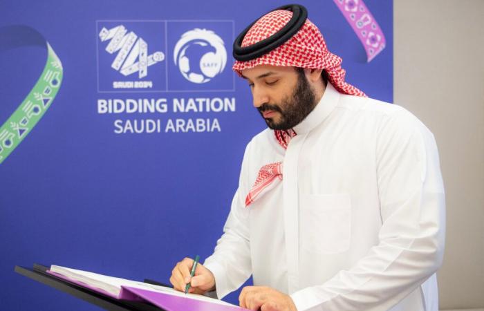 Der saudische Kronprinz kündigt die Einrichtung der Obersten Behörde zur Ausrichtung der Fußballweltmeisterschaft 2034 an Sport