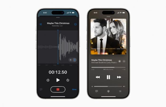 Das Dictaphone-Update führt die Layered-Recording-Funktionalität in die iPhone 16 Pro-Reihe ein