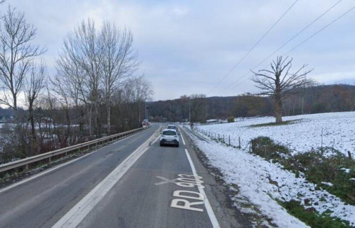 Ein Fahrer stirbt, seine Frau in absoluter Not