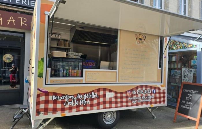 Seine Crêperie war überflutet, er eröffnete einen Imbisswagen in Guéret