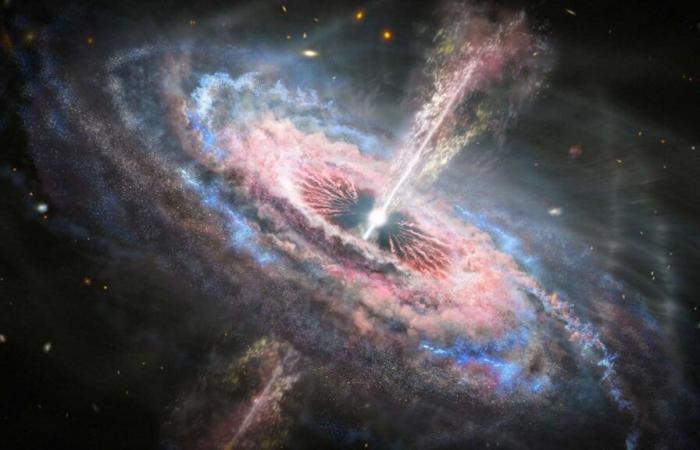 Hubble enthüllt „viele seltsame Dinge“ über die Galaxie hinter einem mythischen Quasar