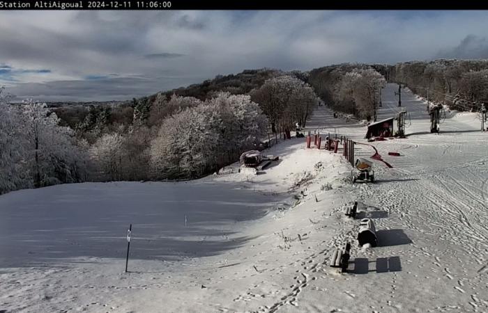 Aigoual in Weiß: Im Gard schneit es! – Nachrichten – Gard – Wetter – Schnee – Mont Aigoual – Ski