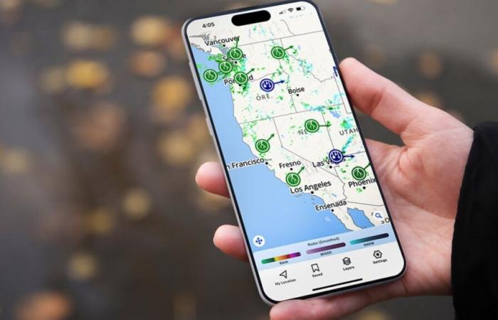 Holen Sie sich ein lebenslanges Abonnement für eine Wetterradar-App im Sonderangebot