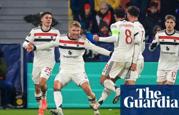 Højlund besiegelt den Comeback-Sieg von Manchester United gegen Viktoria Pilsen mit einem Doppelpack | Europa League