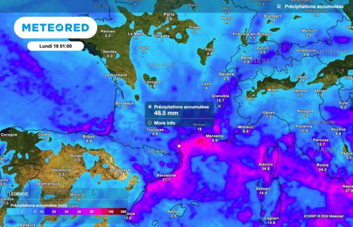 Unsere Karten zeigen die Rückkehr des Regenwetters in bestimmten Regionen Frankreichs! Wo wird es regnen?