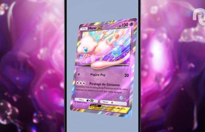 Mew Ex wird der Star der ersten Pokémon Pocket-Erweiterung sein, die sehr bald erscheint