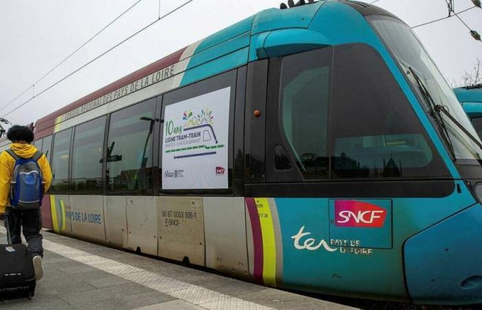 Die Straßenbahn lag in Nantes lahm