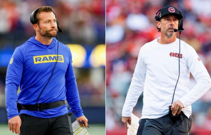 Sean McVay vs. Kyle Shanahan-Rekord: Ein Blick in die Head-to-Head-Geschichte zwischen Rams- und 49ers-Trainern