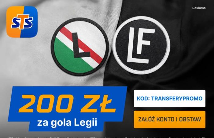 200 PLN für ein Tor von Legia Warszawa oder Jagiellonia Białystok in der Conference League